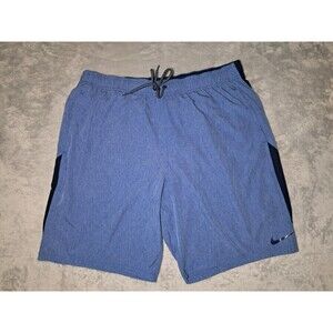 Nike Swim Contend Short Mens - Blue and Navy - Size XL